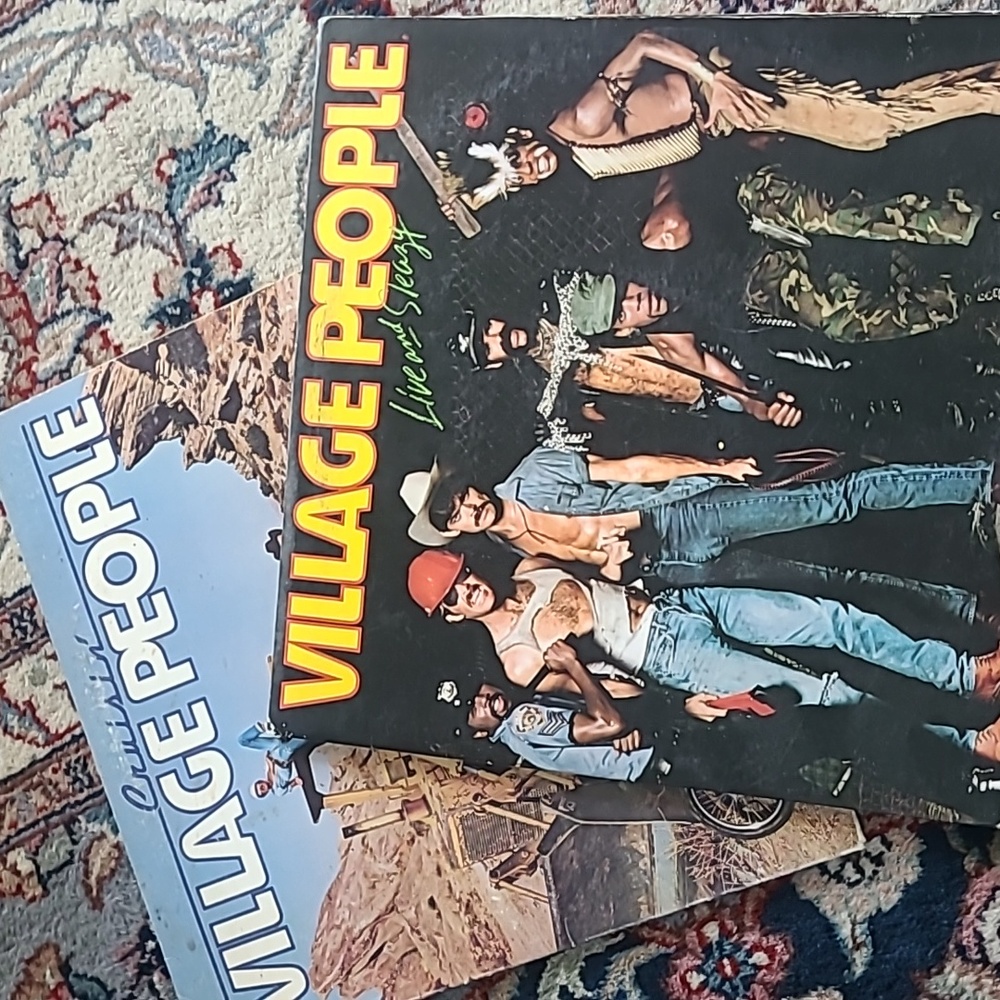 2 Vintage Village People Albums 1978 and 1979